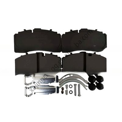 KNORR BREMSE OE NO.29202用のアスベストフリー半金属自動車ブレーキパッド WVA29087