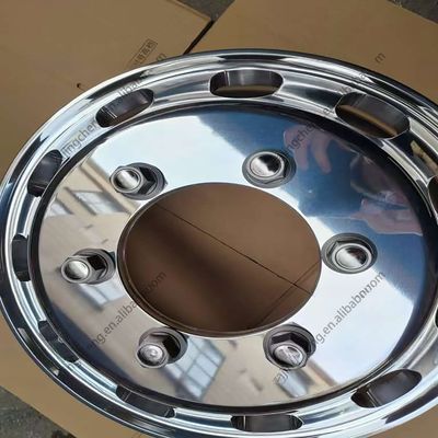 17.5*6.0 カー車用カスタマイズされた車輪のための明るい仕上げアルミニウム合金輪輪