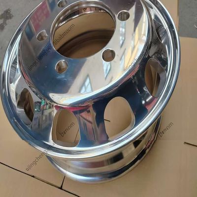 17.5*6.0 カー車用カスタマイズされた車輪のための明るい仕上げアルミニウム合金輪輪