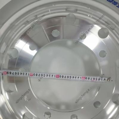 トラックモデル通貨の22.5インチホイールリムのためにカスタマイズされた鍛造合金ホイールリム